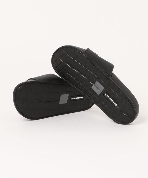 VOLCOM(ボルコム)の「VOLCOM メンズ STONE Slide ファッションサンダル 【2026年春夏モデル】(サンダル・メンズ・ホワイト×ブルー/ブラック・26cm/27cm/28cm/23cm/24cm/25cm)」の3枚目の写真