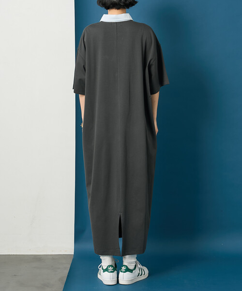 藤本美貴 × FREAK'S STORE/フリークスストア 配色ハーフジップ