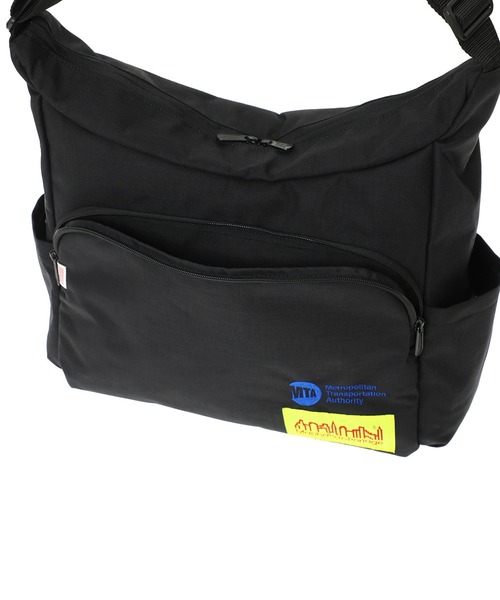 Manhattan Portage（マンハッタンポーテージ）の「BED-STUY Shoulder Bag (LG) LVL MTA（ショルダーバッグ・メンズ・ブラック・LARGE）」の7枚目の写真