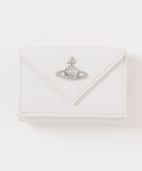 Vivienne Westwood(ヴィヴィアンウエストウッド)の「ENVELOPE BILLFOLD(財布・レディース・ブラック/ホワイト・FREE)」の1枚目の写真