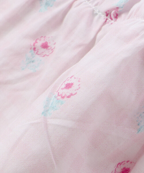 SLAP SLIP(スラップスリップ)の「【お揃い】ストライプ総柄切り替えティアード天竺半袖Tシャツ(80~130cm)(Tシャツ/カットソー・キッズ・パープル系その他/イエロー系その他・80cm/90cm/100cm/130cm/110cm/120cm)」の22枚目の写真