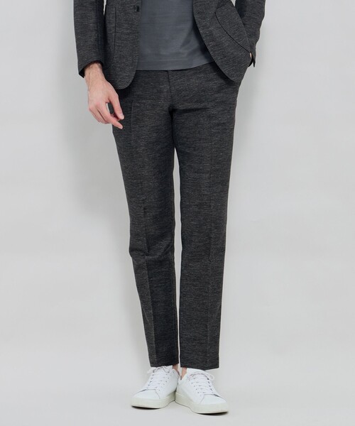 MACKINTOSH LONDON（マッキントッシュ ロンドン）の「【BREASY JACKET】LENO CLOTH セットアップパンツ（その他パンツ・メンズ・グレー/チャコールグレー/ネイビー/ベージュ系その他2・82/78/86/90/94）」の2枚目の写真