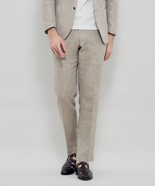 MACKINTOSH LONDON（マッキントッシュ ロンドン）の「【BREASY JACKET】LENO CLOTH セットアップパンツ（その他パンツ・メンズ・グレー/チャコールグレー/ネイビー/ベージュ系その他2・82/78/86/90/94）」の3枚目の写真