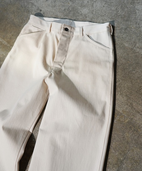 made in standard (メイドインスタンダード)の「MADE IN STANDARD / メイドインスタンダード USMC 40S N-3 UTILITY TROUSERS ヘリンボーンツイル ユーティリティーパンツ(その他パンツ・メンズ・ブラック/ナチュラル/オリーブドラブ・MEDIUM/LARGE)」の15枚目の写真