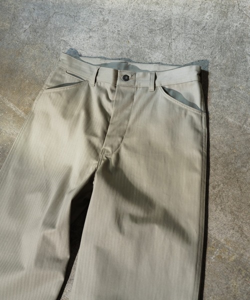 made in standard (メイドインスタンダード)の「MADE IN STANDARD / メイドインスタンダード USMC 40S N-3 UTILITY TROUSERS ヘリンボーンツイル ユーティリティーパンツ(その他パンツ・メンズ・ブラック/ナチュラル/オリーブドラブ・MEDIUM/LARGE)」の16枚目の写真