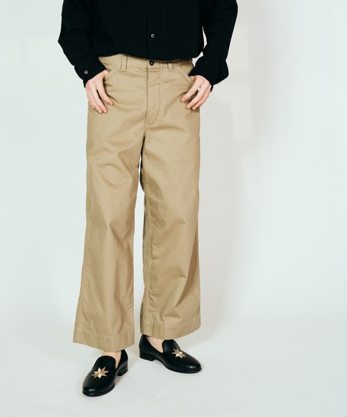 made in standard (メイドインスタンダード)の「MADE IN STANDARD / メイドインスタンダード USMC 40S N-3 UTILITY TROUSERS ヘリンボーンツイル ユーティリティーパンツ(その他パンツ・メンズ・ブラック/ナチュラル/オリーブドラブ・MEDIUM/LARGE)」の17枚目の写真