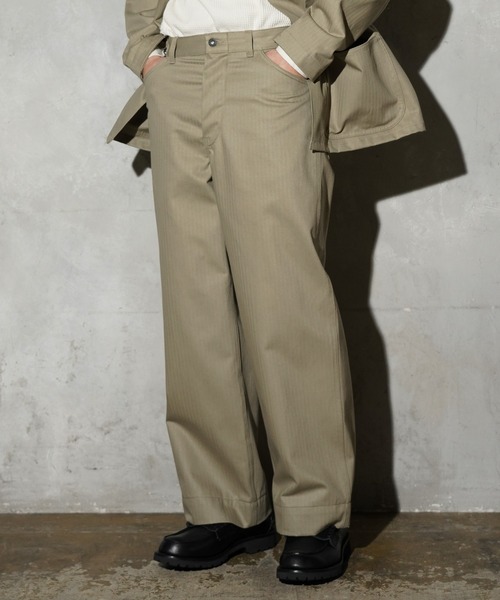 made in standard (メイドインスタンダード)の「MADE IN STANDARD / メイドインスタンダード USMC 40S N-3 UTILITY TROUSERS ヘリンボーンツイル ユーティリティーパンツ(その他パンツ・メンズ・ブラック/ナチュラル/オリーブドラブ・MEDIUM/LARGE)」の22枚目の写真