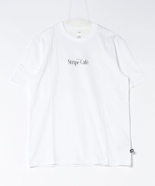 adidas(アディダス)の「《adidas》MDONUTBOXTシャツ(Tシャツ/カットソー・メンズ・ホワイト/ベージュ系その他/グレー・S/M/L/XL/2XL)」の1枚目の写真