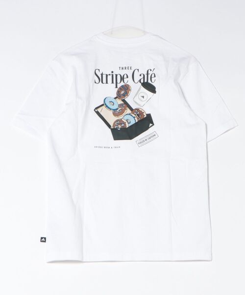 adidas(アディダス)の「《adidas》MDONUTBOXTシャツ(Tシャツ/カットソー・メンズ・ホワイト/ベージュ系その他/グレー・S/M/L/XL/2XL)」の4枚目の写真