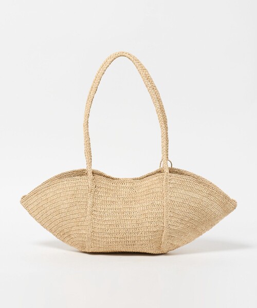 MAISON N.H PARIS（メゾンエヌアッシュパリ）の「＜MAISON N.H PARIS＞CROISSANT RFA バッグ（かごバッグ・レディース・ナチュラル・FREE）」の3枚目の写真