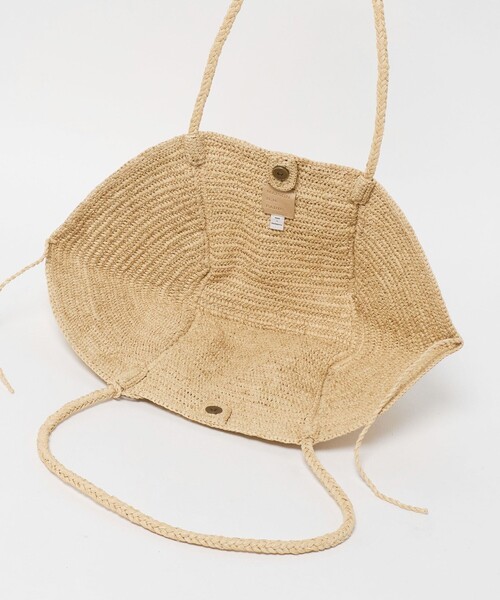 MAISON N.H PARIS（メゾンエヌアッシュパリ）の「＜MAISON N.H PARIS＞CROISSANT RFA バッグ（かごバッグ・レディース・ナチュラル・FREE）」の7枚目の写真