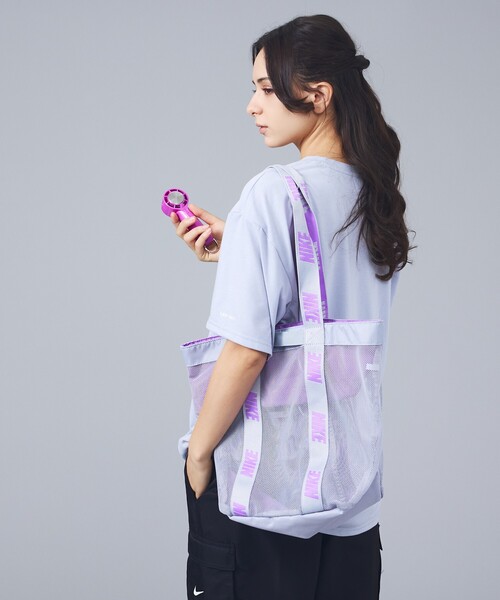 NIKE(ナイキ)の「【NIKE / ナイキ】1994044 メッシュトートバッグ / 20L / ユニセックス(トートバッグ・メンズ・グレー/サックスブルー/ブラック・フリー)」の19枚目の写真