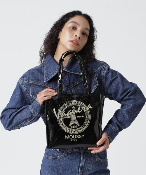 VAQUERA(バケラ)の「VAQUERA×MOUSSY/ヴァケラ×マウジー/VQ MINI SHOPPING BAG(トートバッグ・レディース・レッド/ブラック・S)」の2枚目の写真