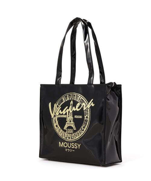 VAQUERA(バケラ)の「VAQUERA×MOUSSY/ヴァケラ×マウジー/VQ MINI SHOPPING BAG(トートバッグ・レディース・レッド/ブラック・S)」の4枚目の写真