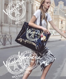 VAQUERA（バケラ）の「VAQUERA×MOUSSY/ヴァケラ×マウジー/VQ MINI SHOPPING BAG（トートバッグ）」