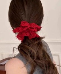 ARCHIVER（アーカイバ）の「【Rz】【456833】花柄レースシュシュ(RZ)（シュシュ）」