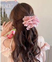 ARCHIVER（アーカイバ）の「【Rz】【456833】花柄レースシュシュ(RZ)（シュシュ）」