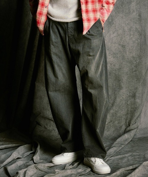 wjk（ダヴルジェイケイ）の「mp14987- wide banana used ワイドバナナデニムパンツ(5225 dn91j)（デニムパンツ・メンズ・チャコールグレー/インディゴブルー・S/M/L/XL）」の2枚目の写真