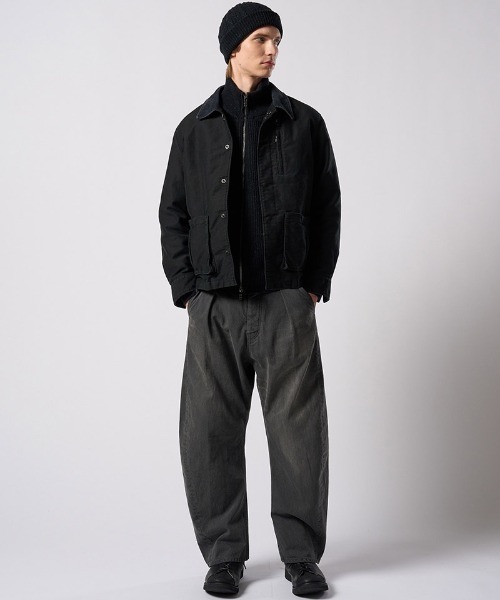 wjk（ダヴルジェイケイ）の「mp14987- wide banana used ワイドバナナデニムパンツ(5225 dn91j)（デニムパンツ・メンズ・チャコールグレー/インディゴブルー・S/M/L/XL）」の16枚目の写真