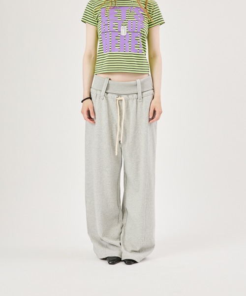 FTW(エフティダブリュー)の「WAIST RIB SWEAT PANTS(スウェットパンツ・レディース・グレー/ネイビー・LARGE/SMALL/MEDIUM)」の8枚目の写真