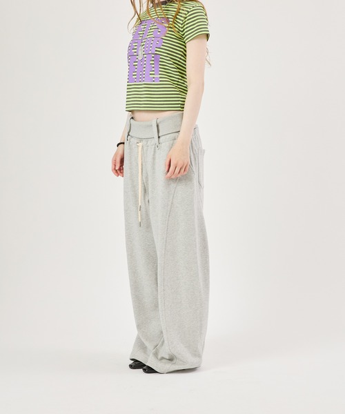 FTW(エフティダブリュー)の「WAIST RIB SWEAT PANTS(スウェットパンツ・レディース・グレー/ネイビー・LARGE/SMALL/MEDIUM)」の9枚目の写真
