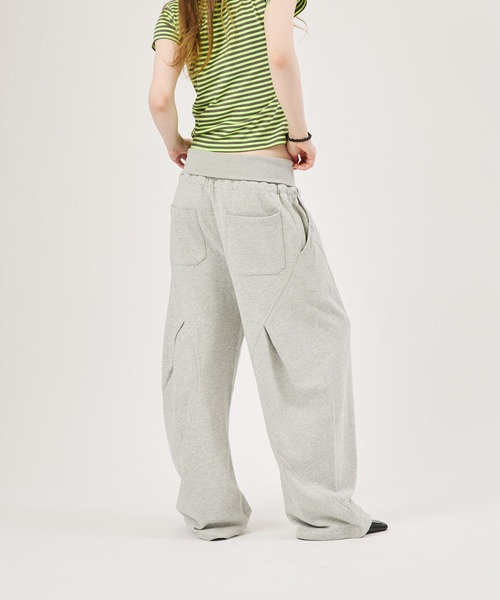 FTW(エフティダブリュー)の「WAIST RIB SWEAT PANTS(スウェットパンツ・レディース・グレー/ネイビー・LARGE/SMALL/MEDIUM)」の6枚目の写真