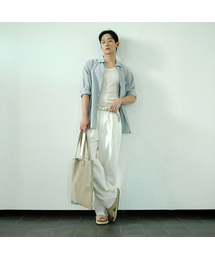 MINDBRIDGE（マインドブリッジ）の「[COUTURE]ワイドワンタックフルバンディングパンツ - 2カラー（その他パンツ）」