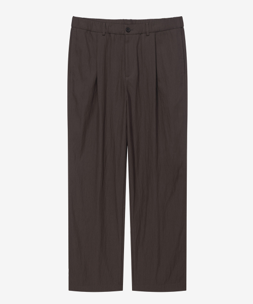 MINDBRIDGE（マインドブリッジ）の「[COUTURE]ワイドワンタックフルバンディングパンツ - 2カラー（その他パンツ・メンズ・オフホワイト/ダークブラウン・29/30/32/34/36）」の7枚目の写真