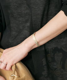 gren by M（グリンバイエム）の「gren by M / グリンバイエム フェザーバングル（ブレスレット）」