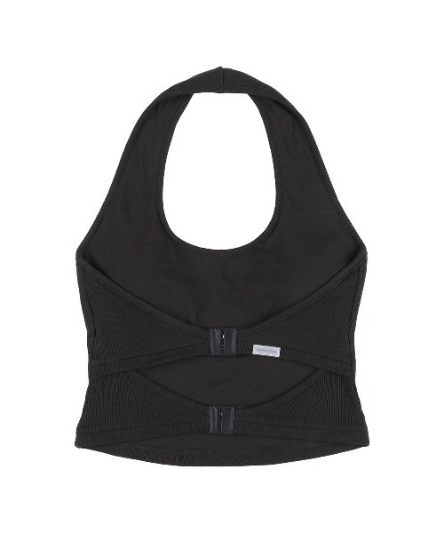 ALEXIA STAM(アリシアスタン)の「Halter Top /パッドinホルターネックトップス(その他トップス・レディース・ホワイト/ブラック/オレンジ系・M/S/L)」の8枚目の写真