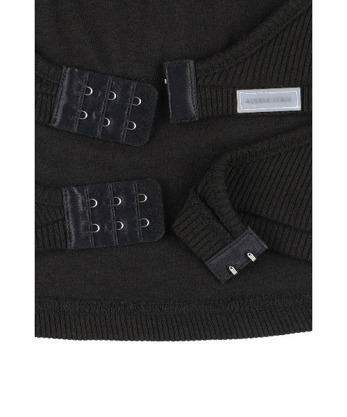 ALEXIA STAM(アリシアスタン)の「Halter Top /パッドinホルターネックトップス(その他トップス・レディース・ホワイト/ブラック/オレンジ系・M/S/L)」の10枚目の写真