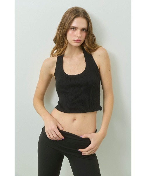 ALEXIA STAM(アリシアスタン)の「Halter Top /パッドinホルターネックトップス(その他トップス・レディース・ホワイト/ブラック/オレンジ系・M/S/L)」の19枚目の写真