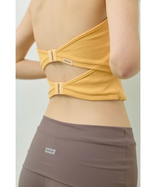 ALEXIA STAM(アリシアスタン)の「Halter Top /パッドinホルターネックトップス(その他トップス・レディース・ホワイト/ブラック/オレンジ系・M/S/L)」の21枚目の写真