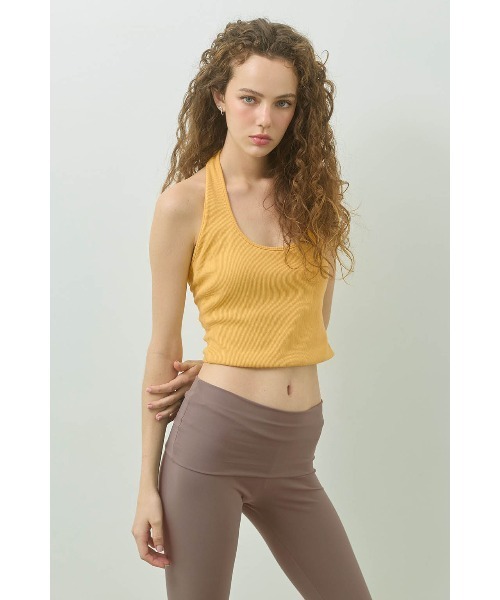 ALEXIA STAM(アリシアスタン)の「Halter Top /パッドinホルターネックトップス(その他トップス・レディース・ホワイト/ブラック/オレンジ系・M/S/L)」の22枚目の写真