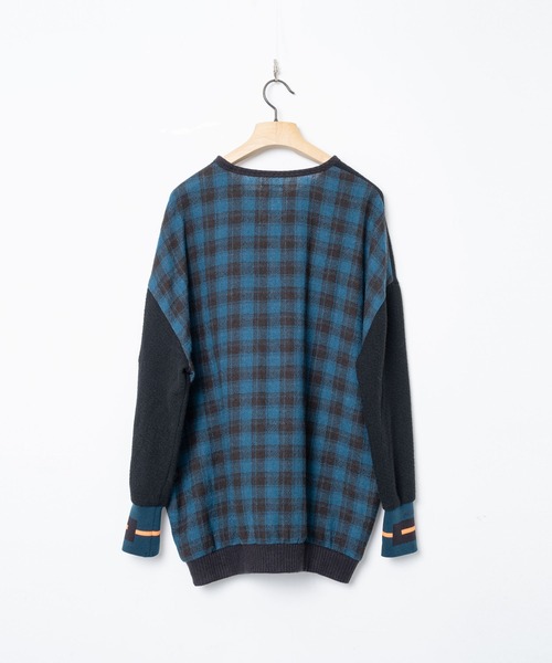 STOF(ストフ)の「STOF/ストフ/Light Wool Pulover(スウェット・メンズ・ブラック/ネイビー・M/S)」の11枚目の写真