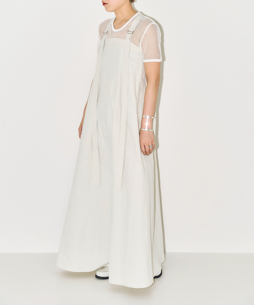 CITYSHOP(シティーショップ)の「《追加2》BELTED STRAP DRESS:ワンピース(ワンピース・レディース・ブラック/ライトグレー・38/36)」の2枚目の写真