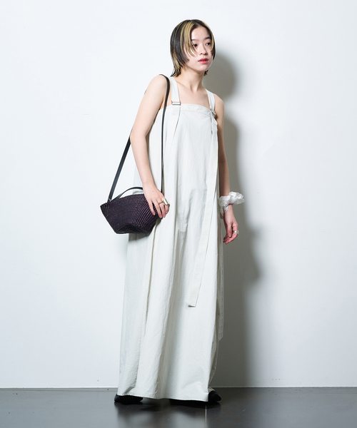 CITYSHOP(シティーショップ)の「《追加2》BELTED STRAP DRESS:ワンピース(ワンピース・レディース・ブラック/ライトグレー・38/36)」の19枚目の写真