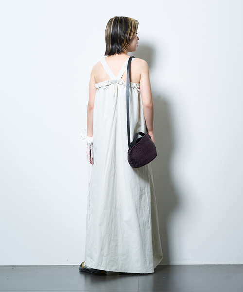 CITYSHOP(シティーショップ)の「《追加2》BELTED STRAP DRESS:ワンピース(ワンピース・レディース・ブラック/ライトグレー・38/36)」の20枚目の写真