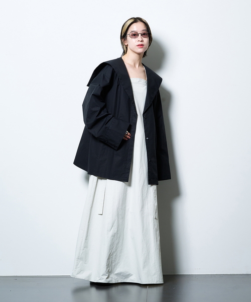 CITYSHOP(シティーショップ)の「《追加2》BELTED STRAP DRESS:ワンピース(ワンピース・レディース・ブラック/ライトグレー・38/36)」の21枚目の写真