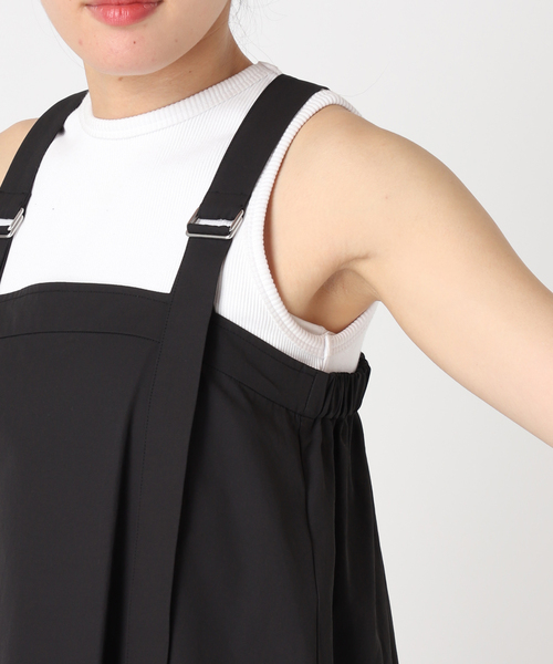 CITYSHOP(シティーショップ)の「《追加2》BELTED STRAP DRESS:ワンピース(ワンピース・レディース・ブラック/ライトグレー・38/36)」の7枚目の写真