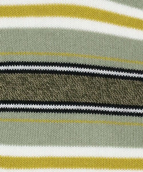Paul Smith(ポールスミス)の「“Multi-Stripe” ショートソックス【160649 SN】(ソックス/靴下・メンズ・ミント/ネイビー・25-27)」の3枚目の写真