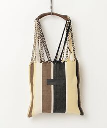 MAISON mou（メゾンムー）の「【Moon Bird/ムーンバード】手織りのハンモックバッグ (S) MBHL020150261（トートバッグ）」