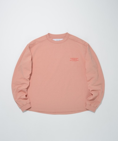 SUPERTHANKS（スーパーサンクス）の「【吸水速乾・接触冷感・抗菌防臭】バックプリントロングスリーブTシャツ[progress] Functional L/S T-shirt（Tシャツ/カットソー・メンズ・ピンク/ホワイト/ブラック/グレー・L/M/S）」の19枚目の写真