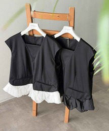 PICCIN PERLA（ピッチンペルラ）の「【セットアップ可能】ホイップヘムブラウス（シャツ/ブラウス）」