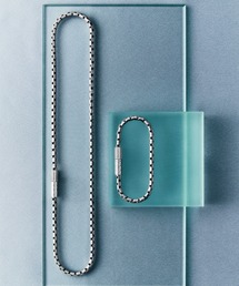 Calvin Klein（カルバン・クライン）の「【Calvin Klein】 カルバンクライン CONTOURED BARREL メンズ ネックレス（ネックレス）」