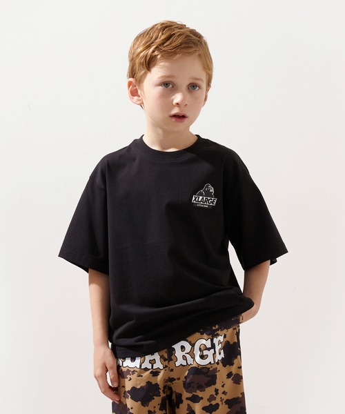 現行品　美品　バックロゴ　Tシャツ　120cm バックロゴ 半袖Tシャツ（Tシャツ/カットソー）｜XLARGE KIDS