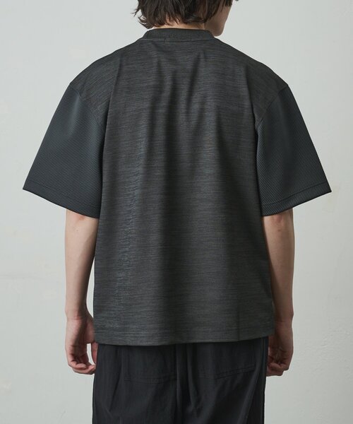 COLONY 2139(コロニートゥーワンスリーナイン)の「バイアススウィッチングTシャツ(Tシャツ/カットソー・メンズ・ホワイト/チャコールグレー・LARGE/MEDIUM)」の13枚目の写真