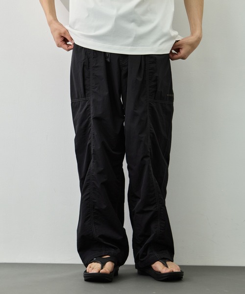and wander(アンドワンダー)の「【and wander/アンドワンダー】crinkled nylon pants(その他パンツ・メンズ・ブラック・L/M)」の8枚目の写真