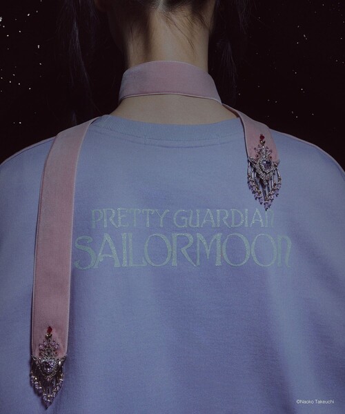 tanakadaisuke（タナカダイスケ）の「【tanakadaisuke/タナカダイスケ】Princess Serenity & Prince Endymion T-shirt　L/プリンセス・セレニティ＆プリンス・エンディミオンTシャツ Lサイズ（Tシャツ/カットソー・レディース・パープル・L）」の2枚目の写真
