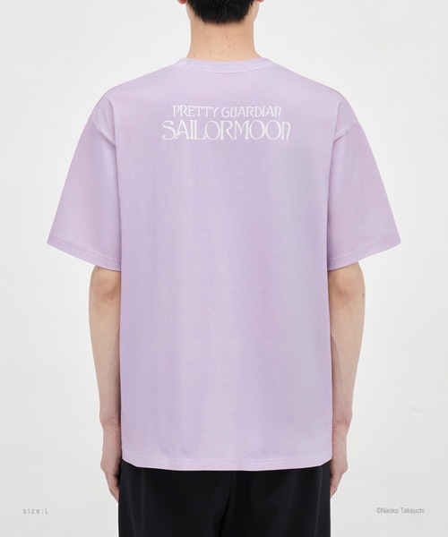 tanakadaisuke（タナカダイスケ）の「【tanakadaisuke/タナカダイスケ】Princess Serenity & Prince Endymion T-shirt　L/プリンセス・セレニティ＆プリンス・エンディミオンTシャツ Lサイズ（Tシャツ/カットソー・レディース・パープル・L）」の7枚目の写真
